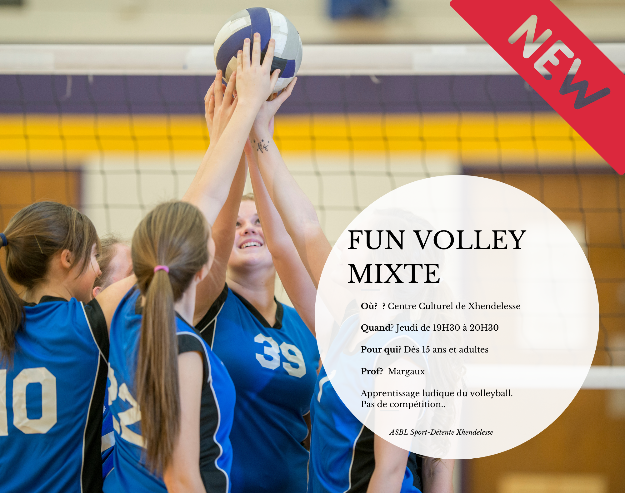 Fun volley mixte